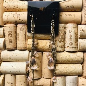 Gold Waterfall Earrings